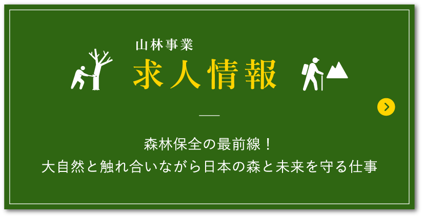 林業・森林保全 求人情報